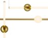  Dekoracyjna lampa wisząca LED mosiądz 79cm O-LINE ST-1691S-4 Step Into Design